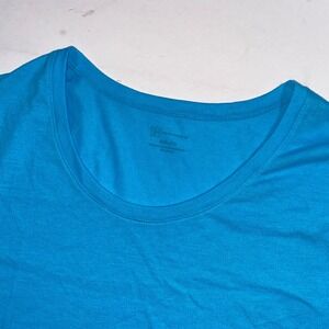 NO BOUNDARIES Blue XXL (21) Crew Neck Short Sleeve T Shirt Women's‎ Top Tee